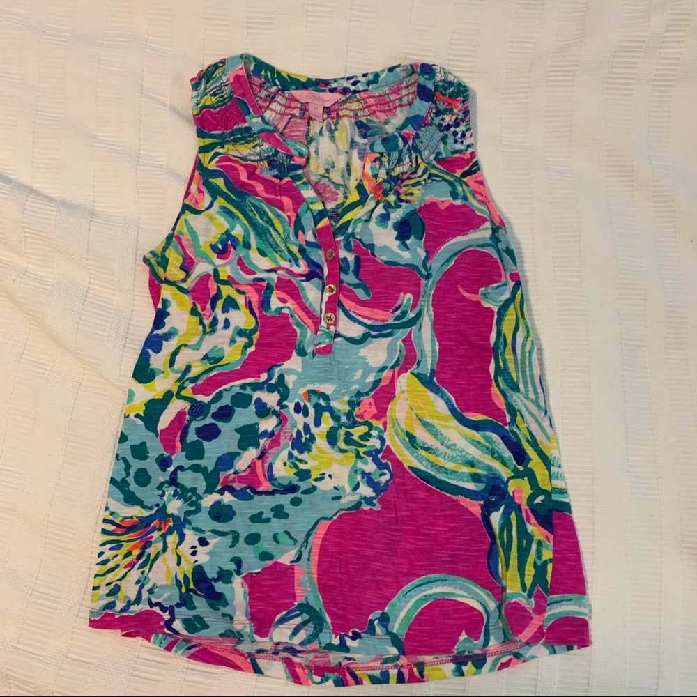Lilly Pulitzer essie tank top